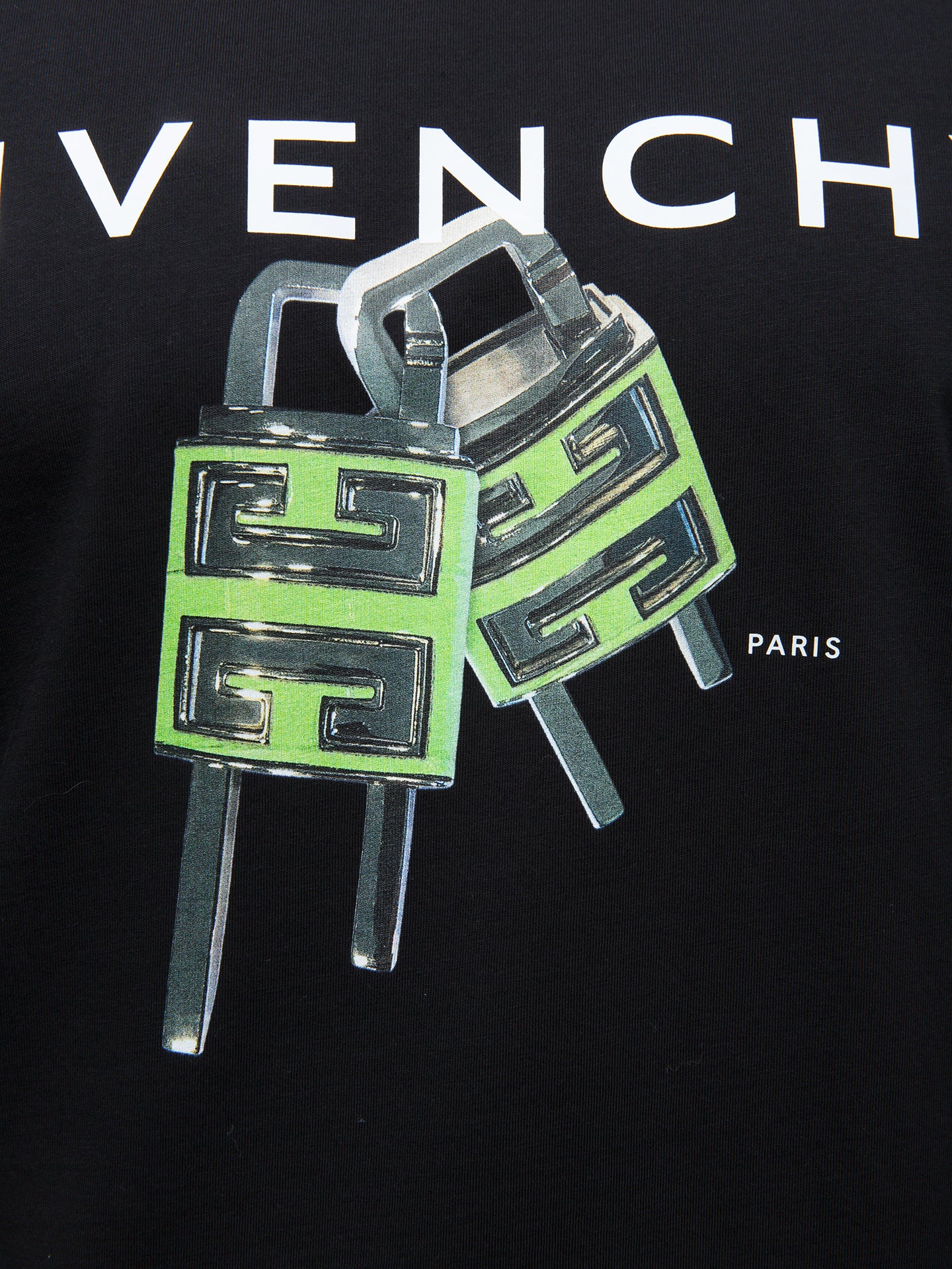 Givenchy Black Cotton Men's T-Shirt