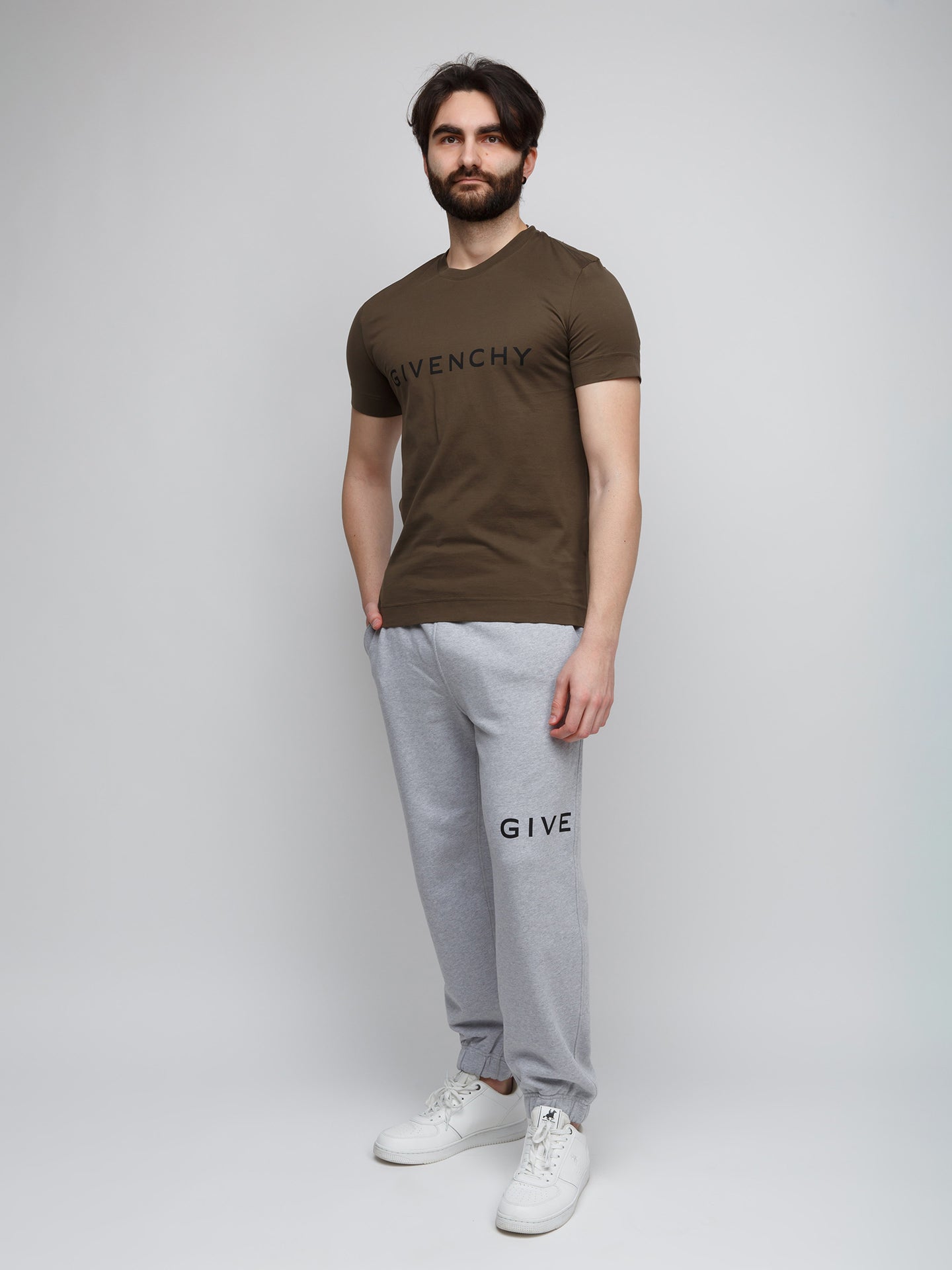 Givenchy Bicolor Cotton Men's T-Shirt