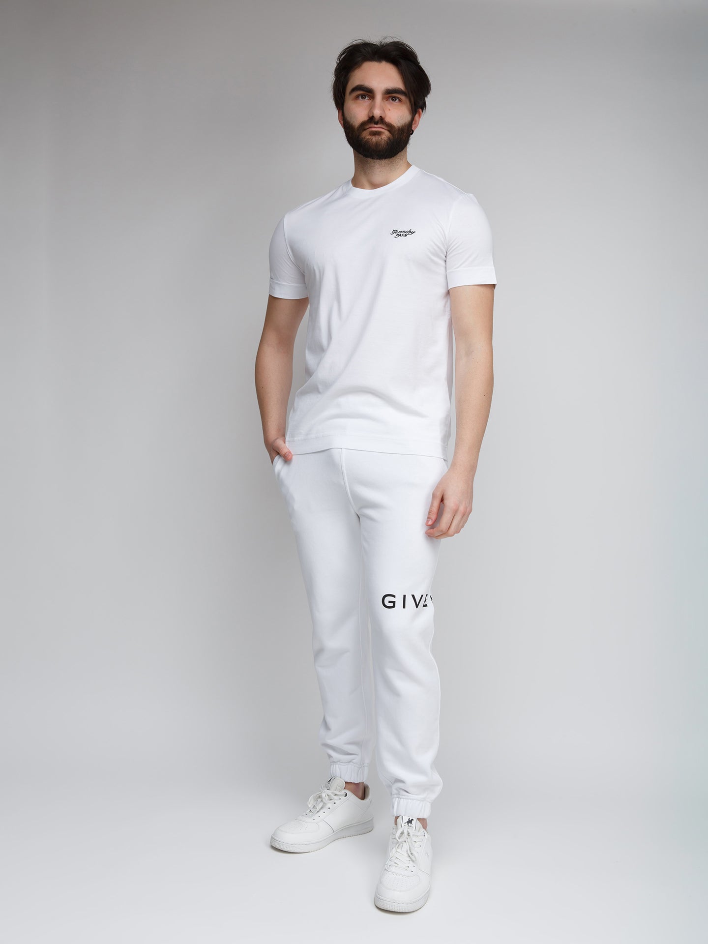 Givenchy White Cotton Men's T-Shirt