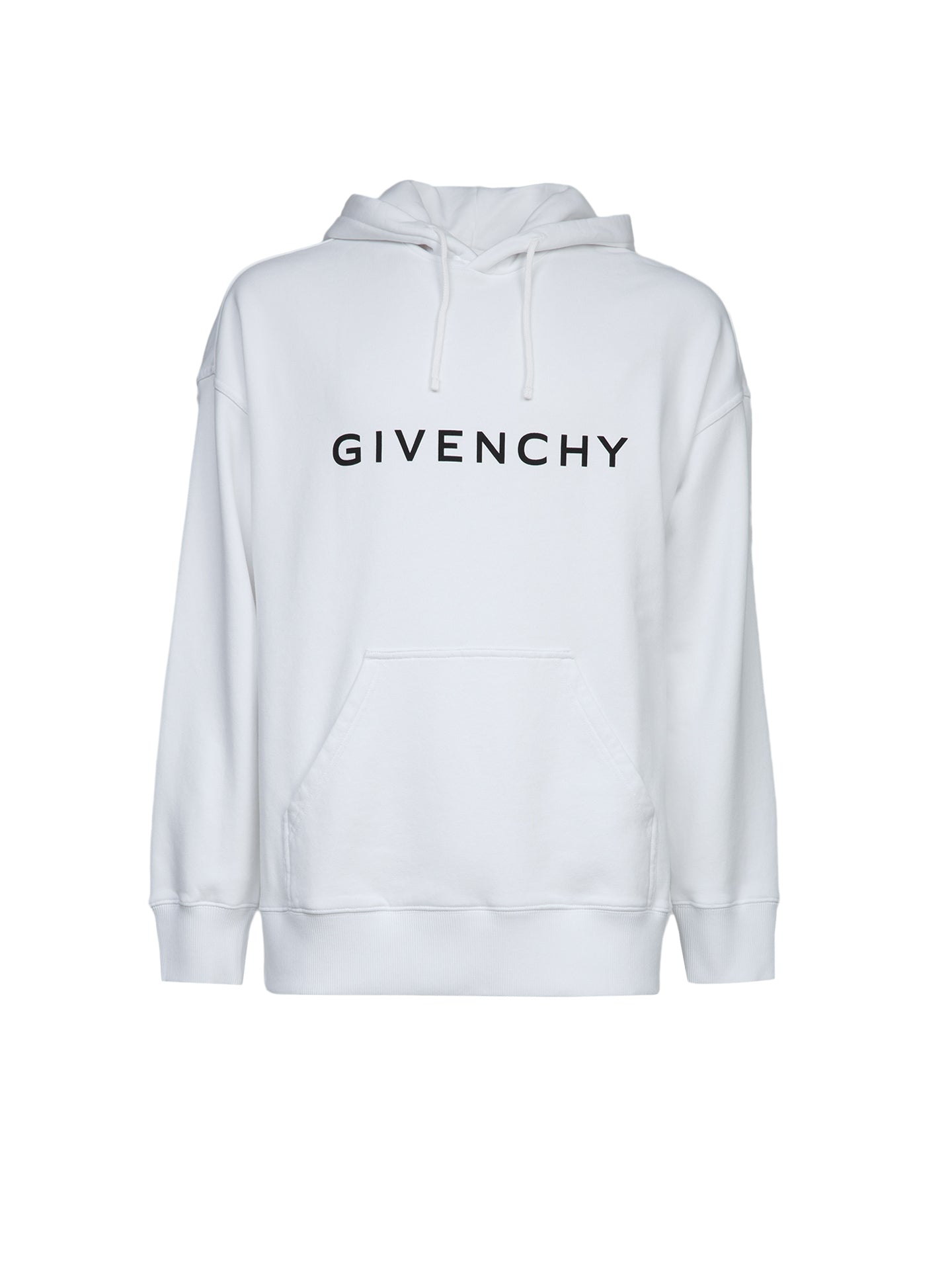 Givenchy White Cotton Men's Hoodie