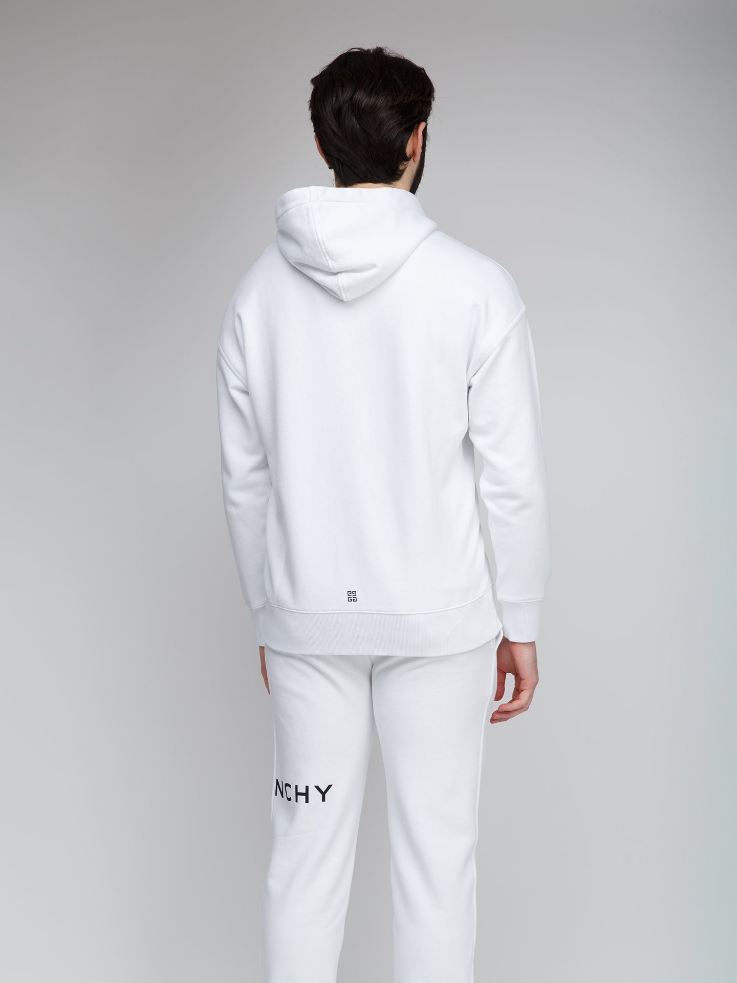 Givenchy White Cotton Men's Hoodie