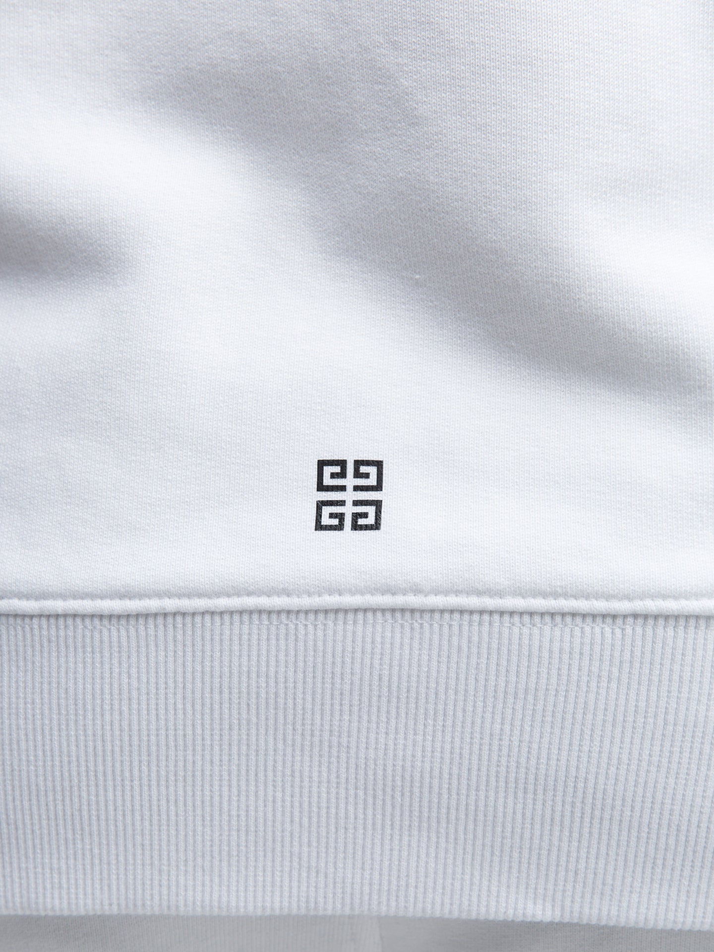 Givenchy White Cotton Men's Hoodie
