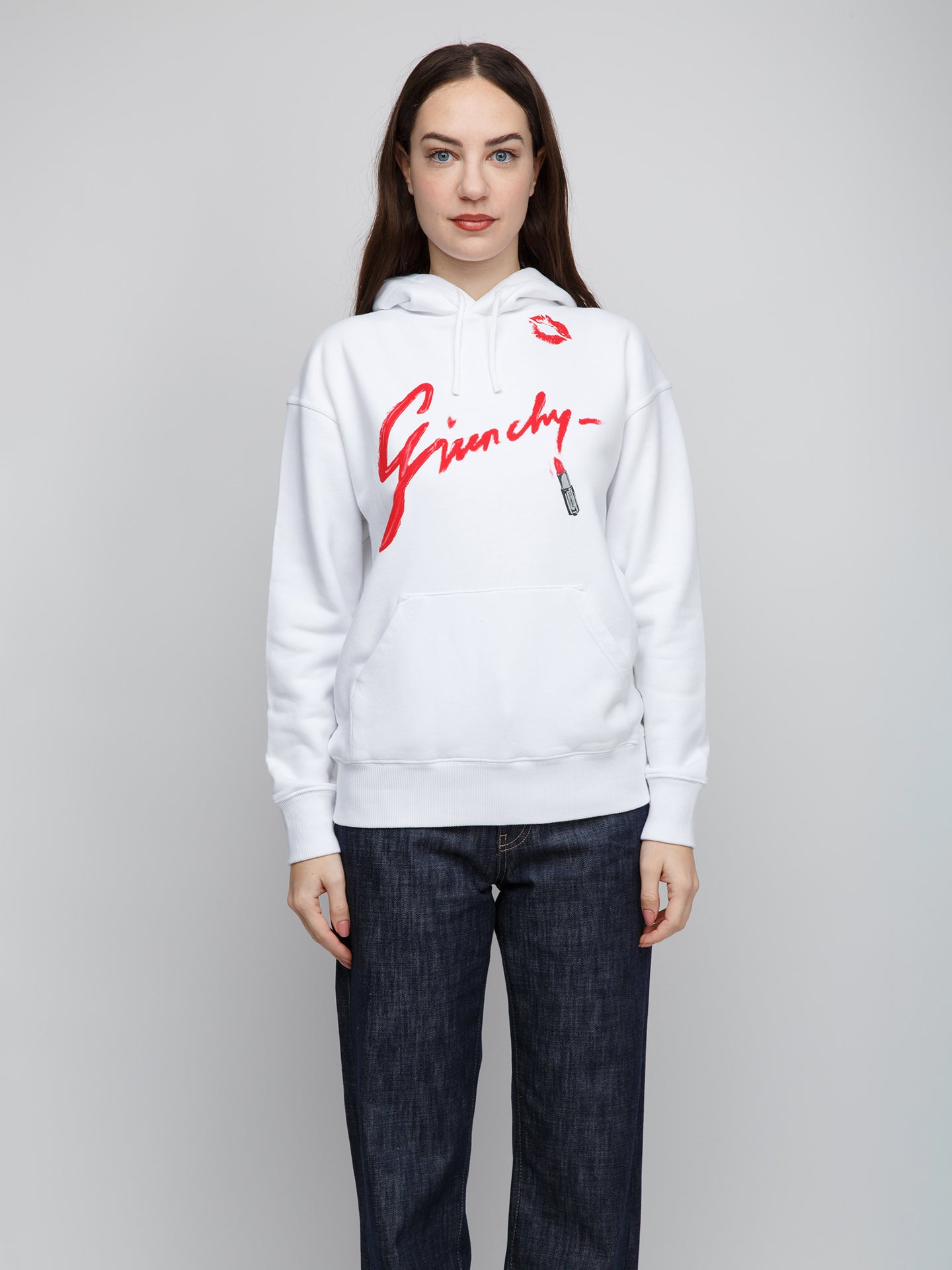 Givenchy White Cotton Women's Hoodie