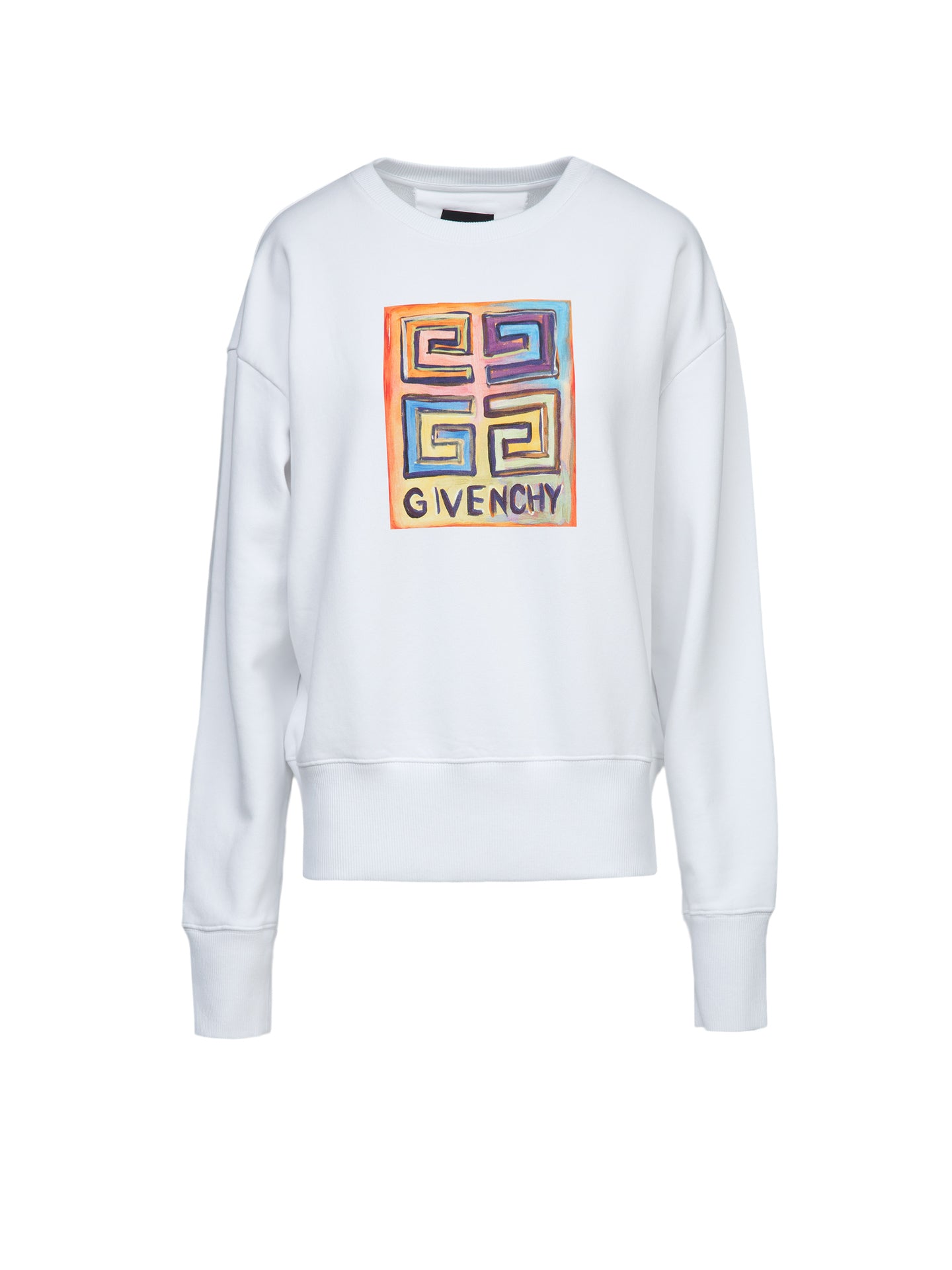 Givenchy White Cotton Women's Sweatshirt