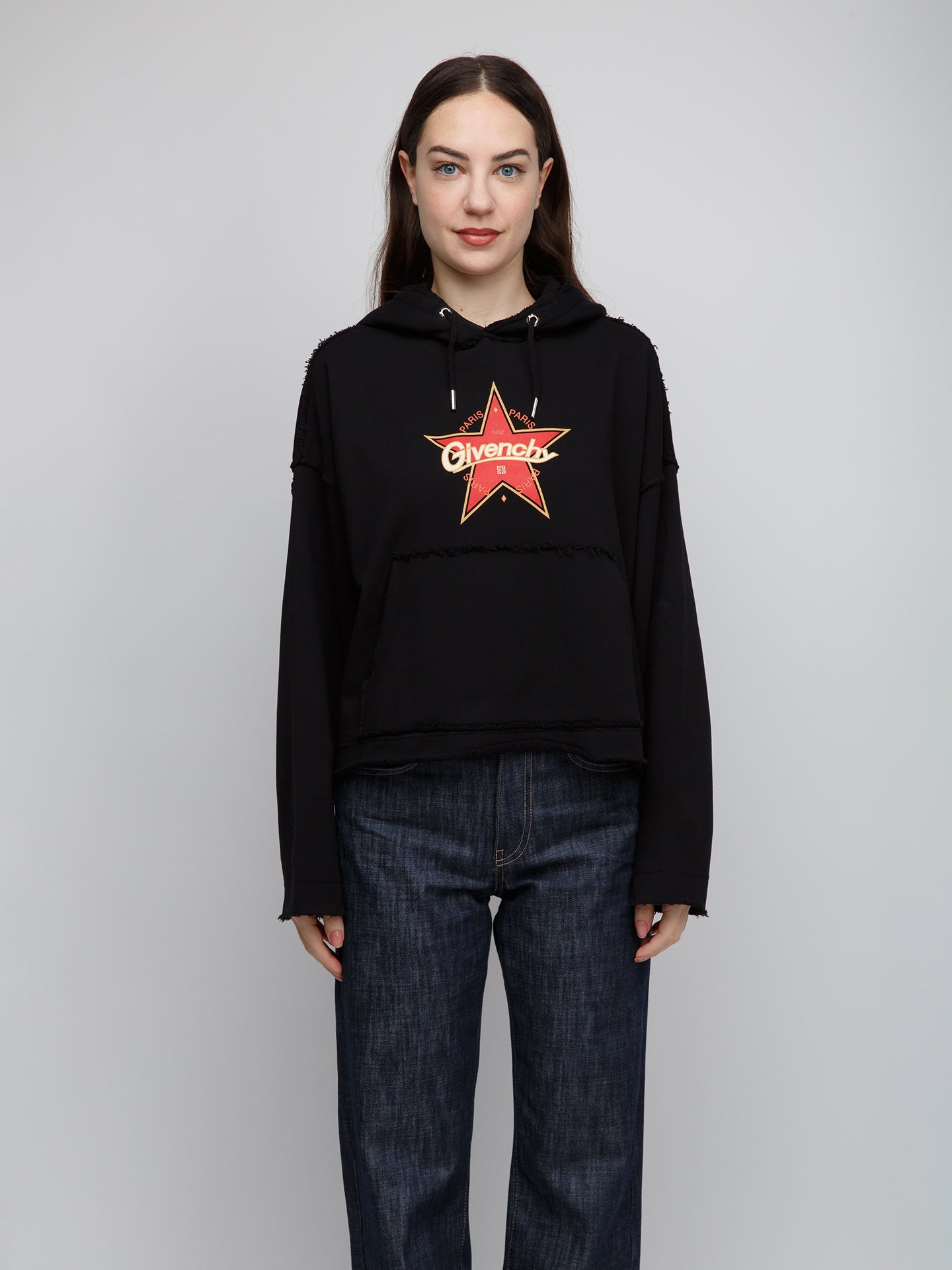 Givenchy Black Cotton Women's Hoodie