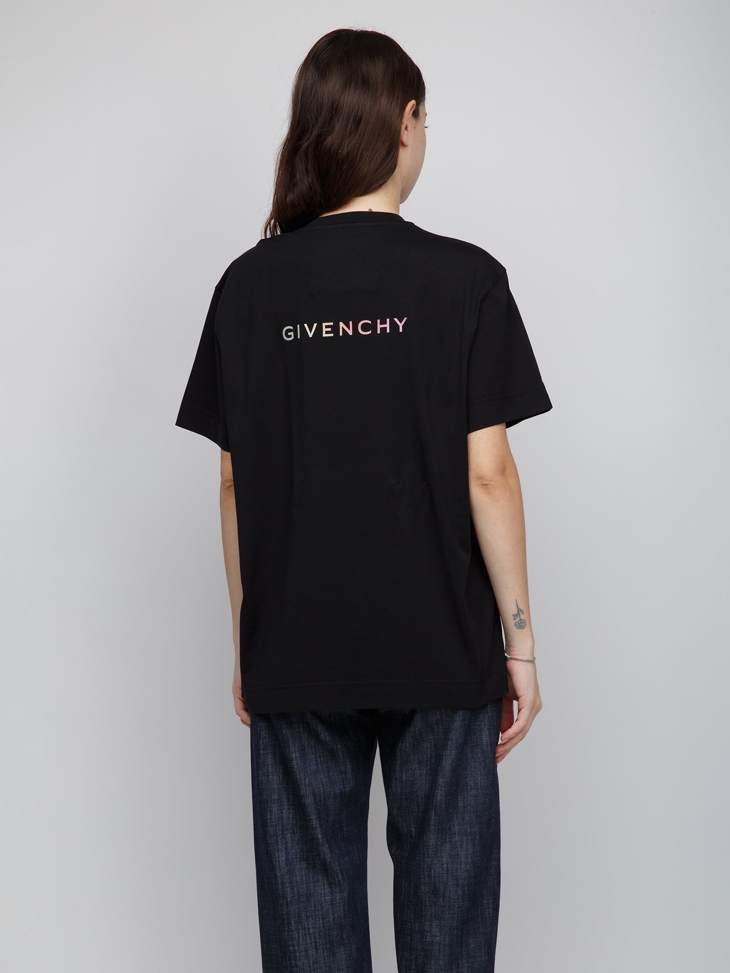 Givenchy Black Cotton Women's T-Shirt