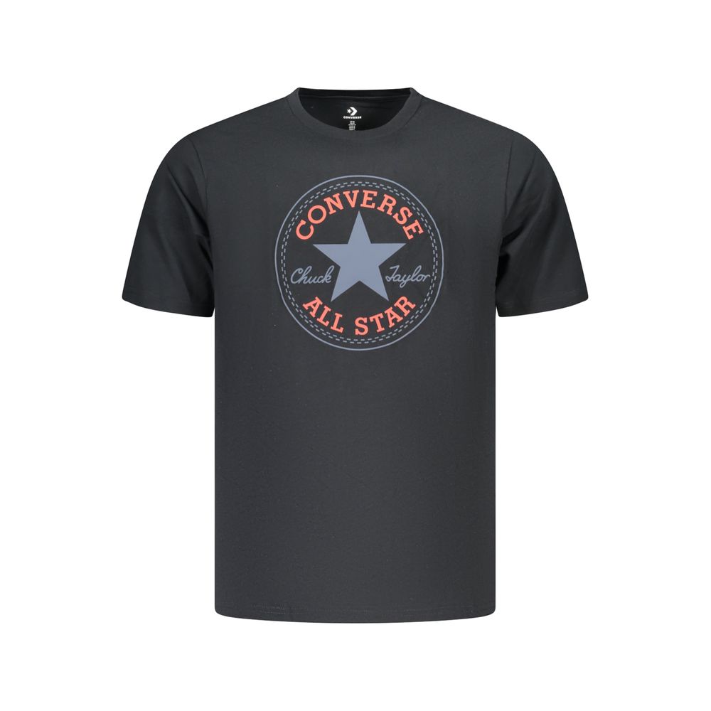 Converse Black Cotton Men's Men's T-Shirt
