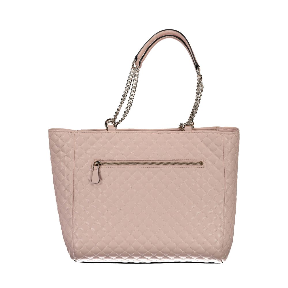 Guess Jeans Rosa Poliuretano Women Shoulder Women's Bag