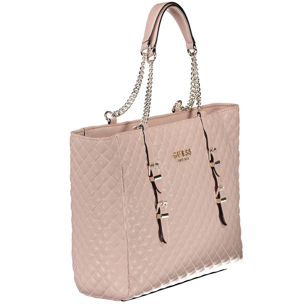 Guess Jeans Rosa Poliuretano Women Shoulder Women's Bag