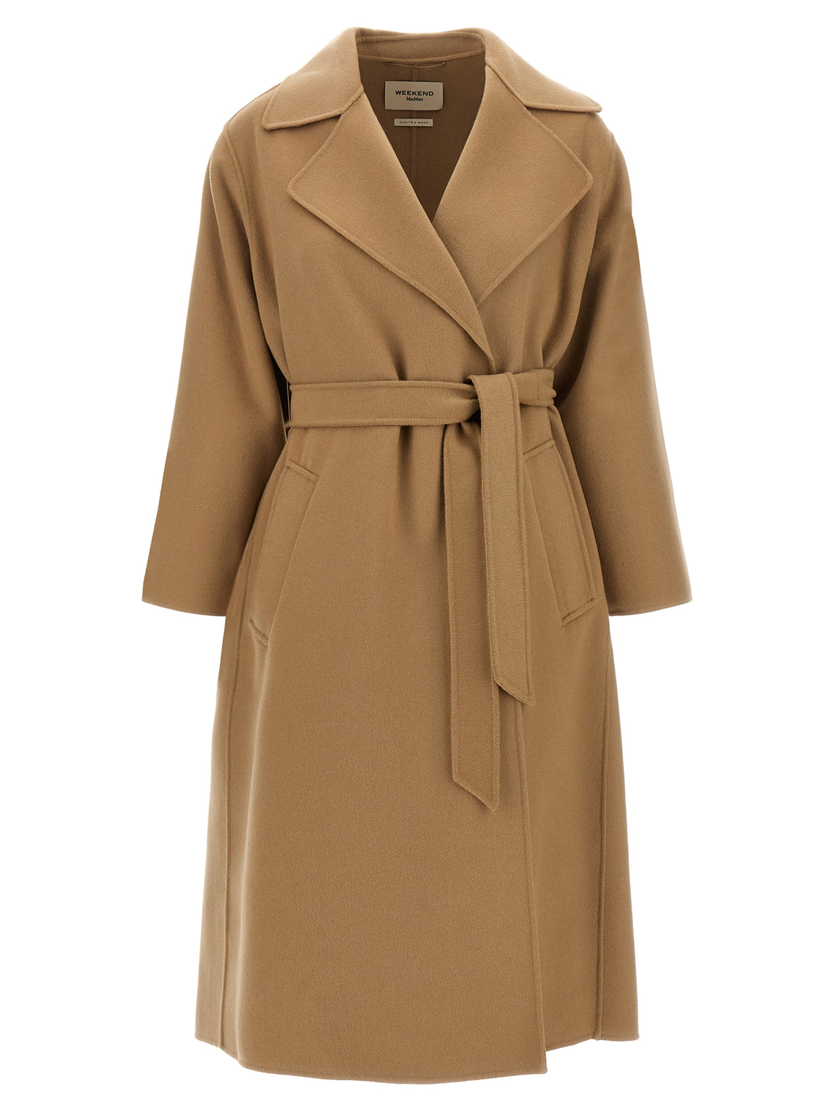 Max Mara Beige Virgin Wool Women's Coat