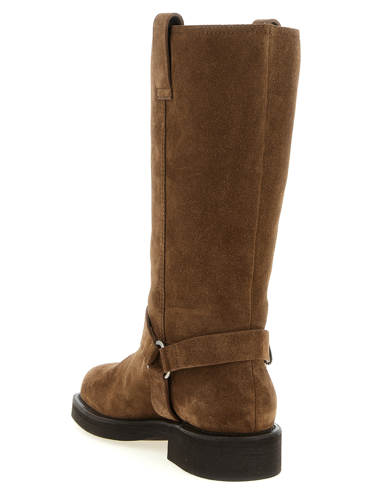 Brunello Cucinelli Brown Calfskin Over The Women's Knee