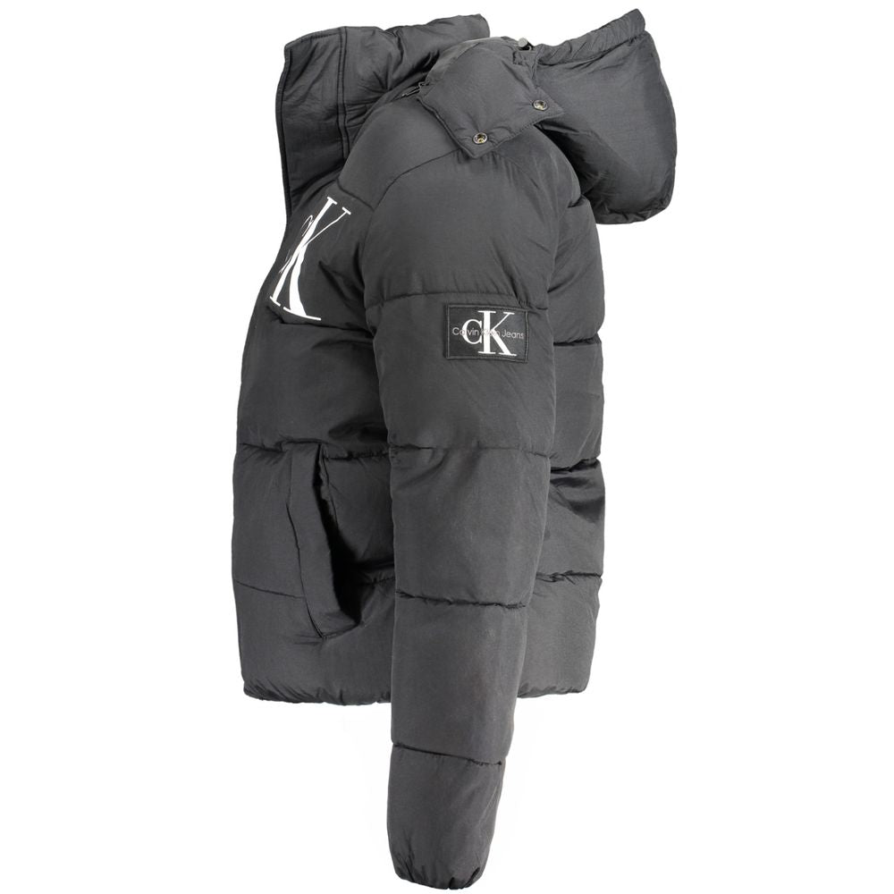 Calvin Klein Black Nylon Men's Men's Jacket