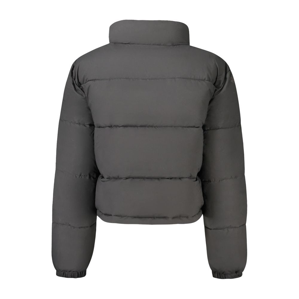 Guess Jeans Black Polyester Women Women's Jacket