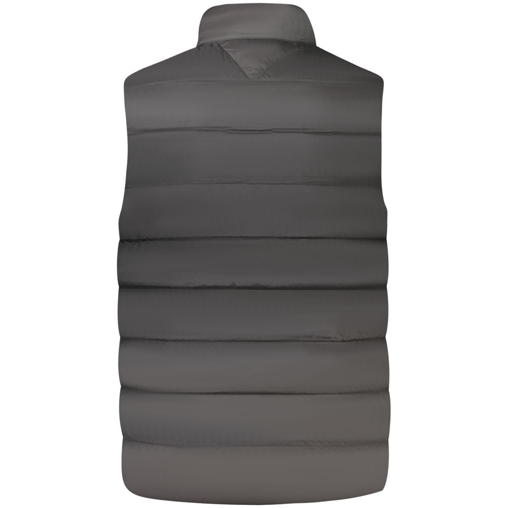 Tommy Hilfiger Black Nylon Men's Vest Men's Jacket