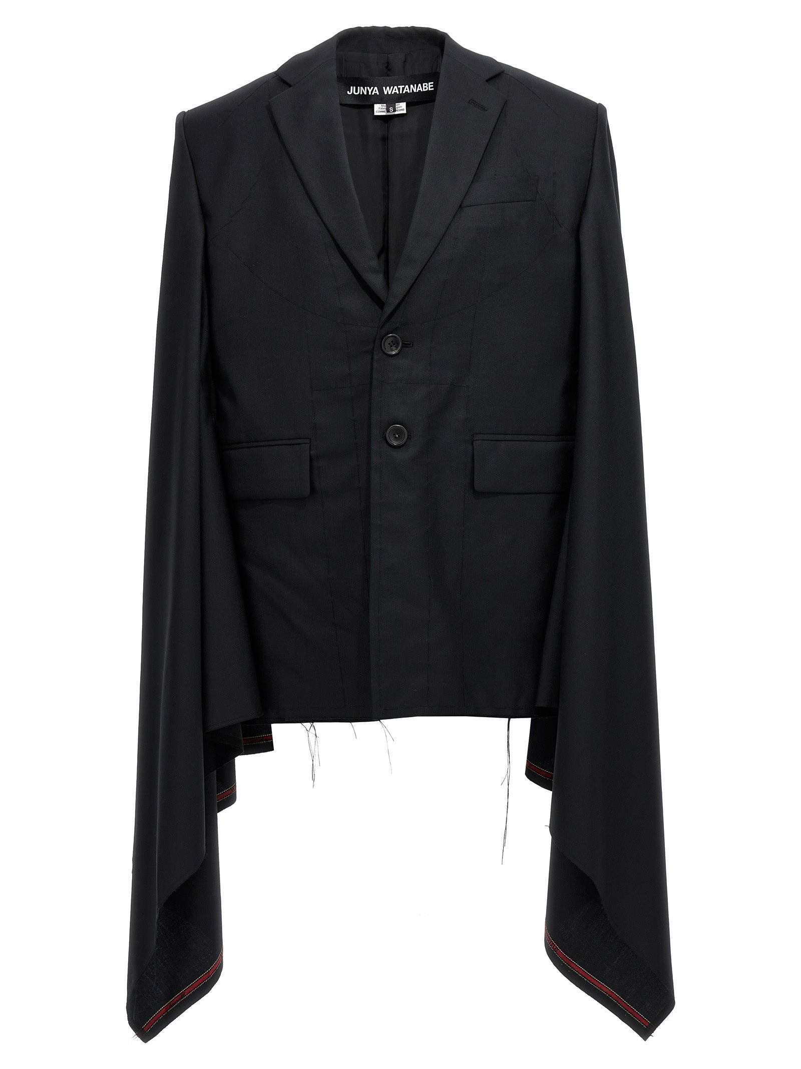 Junya Watanabe Black Wool Women's Coat