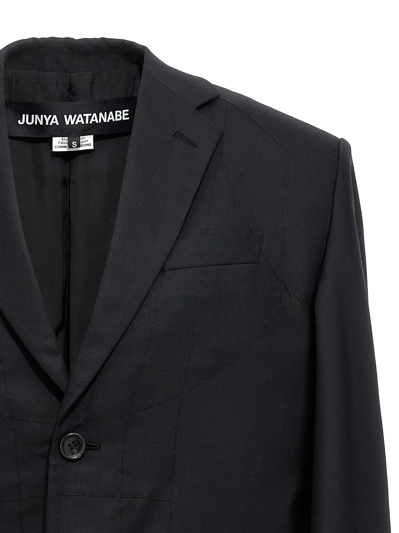 Junya Watanabe Black Wool Women's Coat
