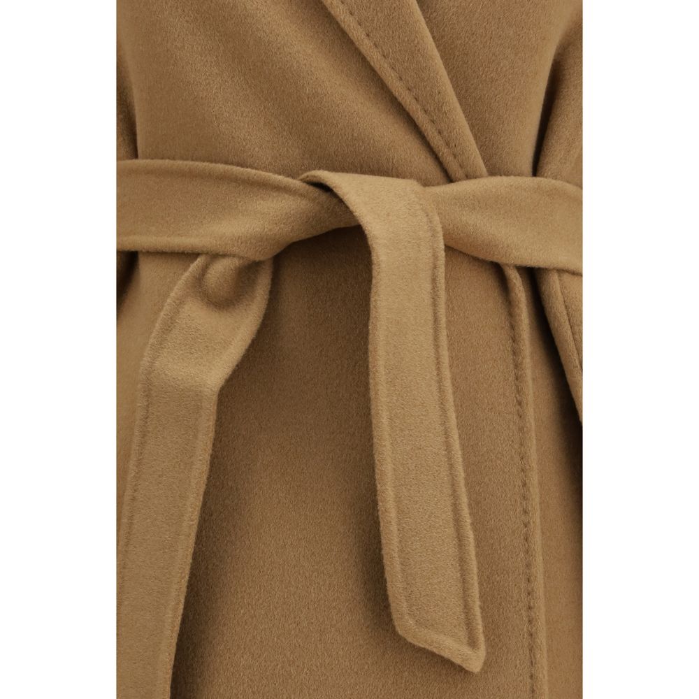 Max Mara Purple Cashmere Women's Coat
