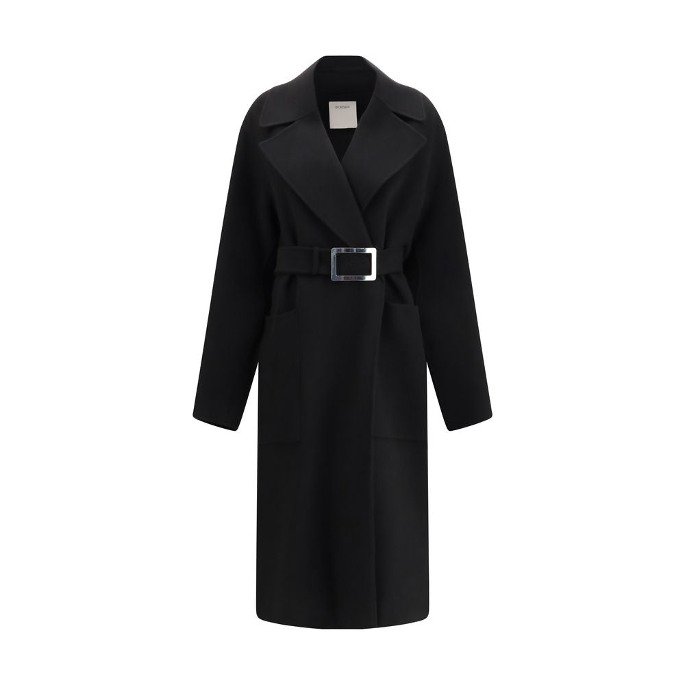 Max Mara Black Wool Women's Coat