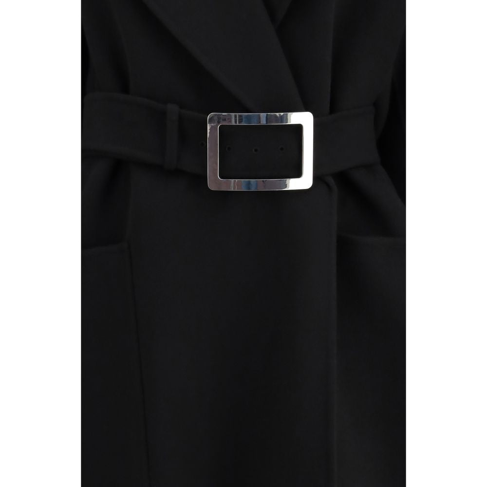 Max Mara Black Wool Women's Coat