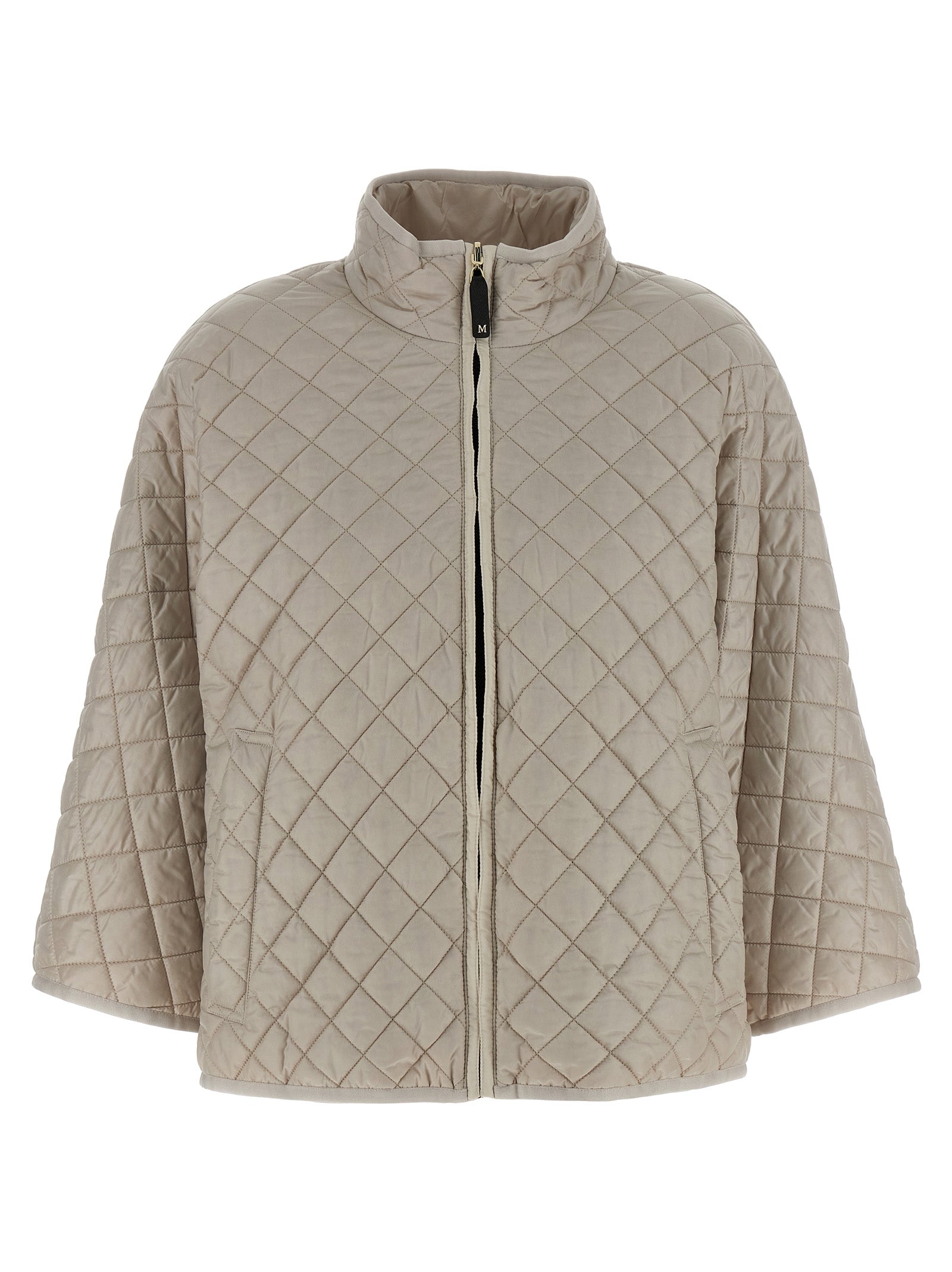 Max Mara Gray Polyester Women's Coat