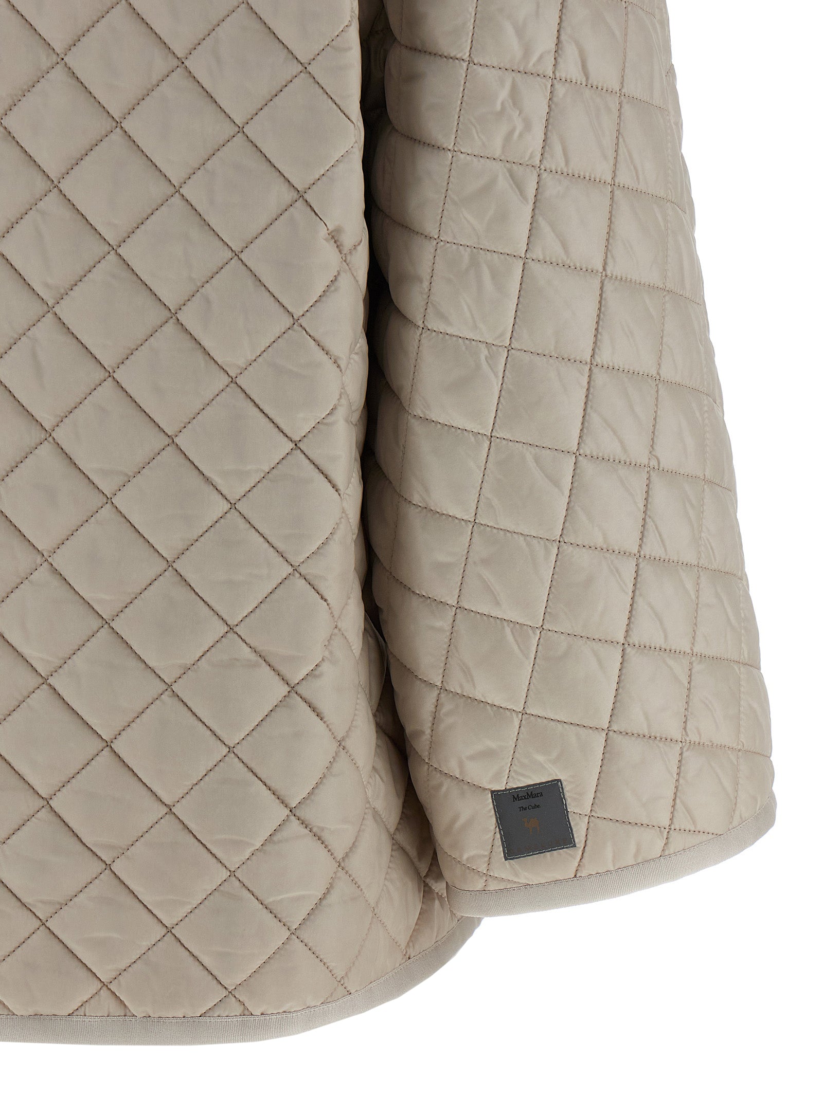 Max Mara Gray Polyester Women's Coat