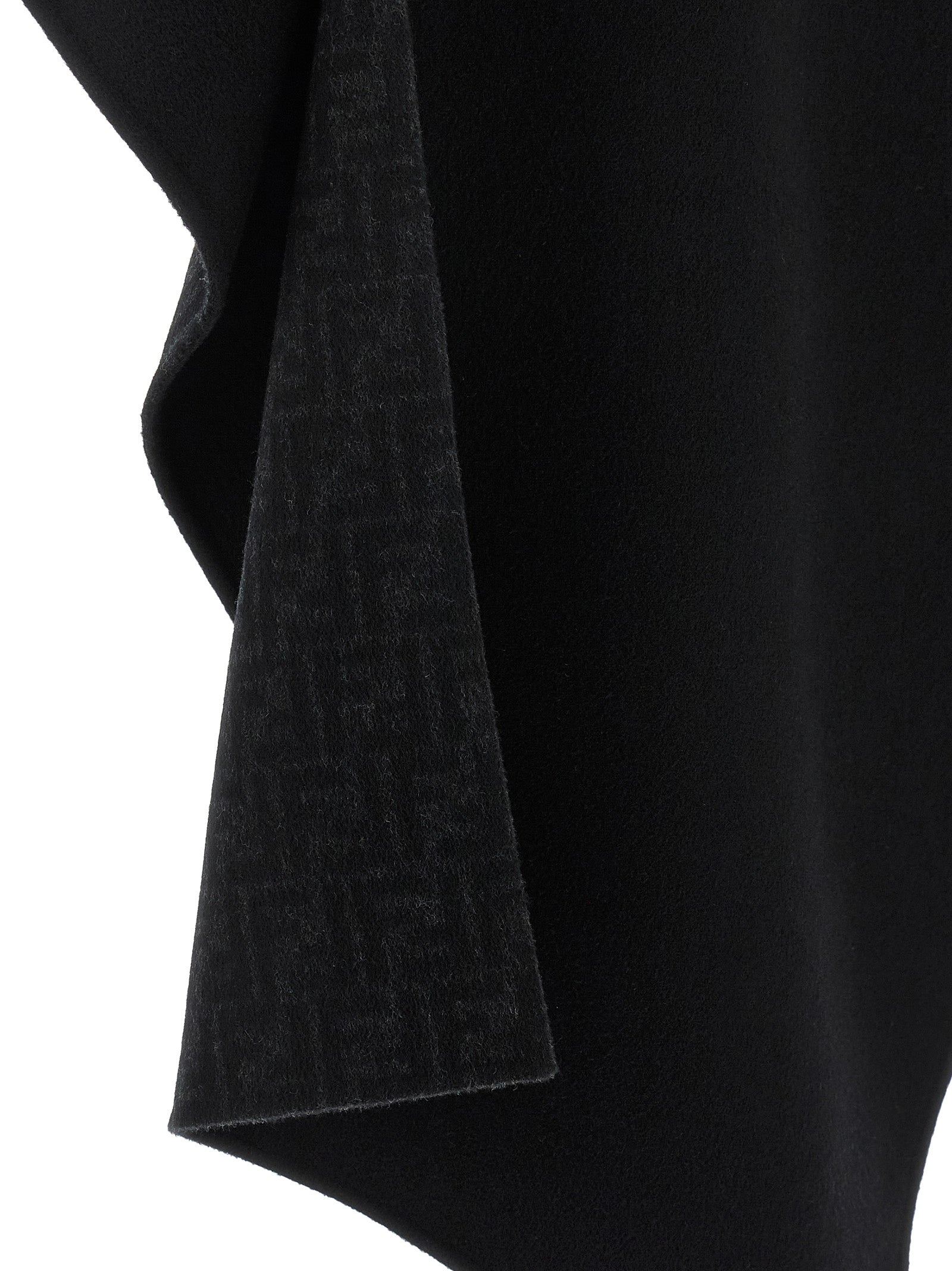 Fendi Black Virgin Wool Women's Coat