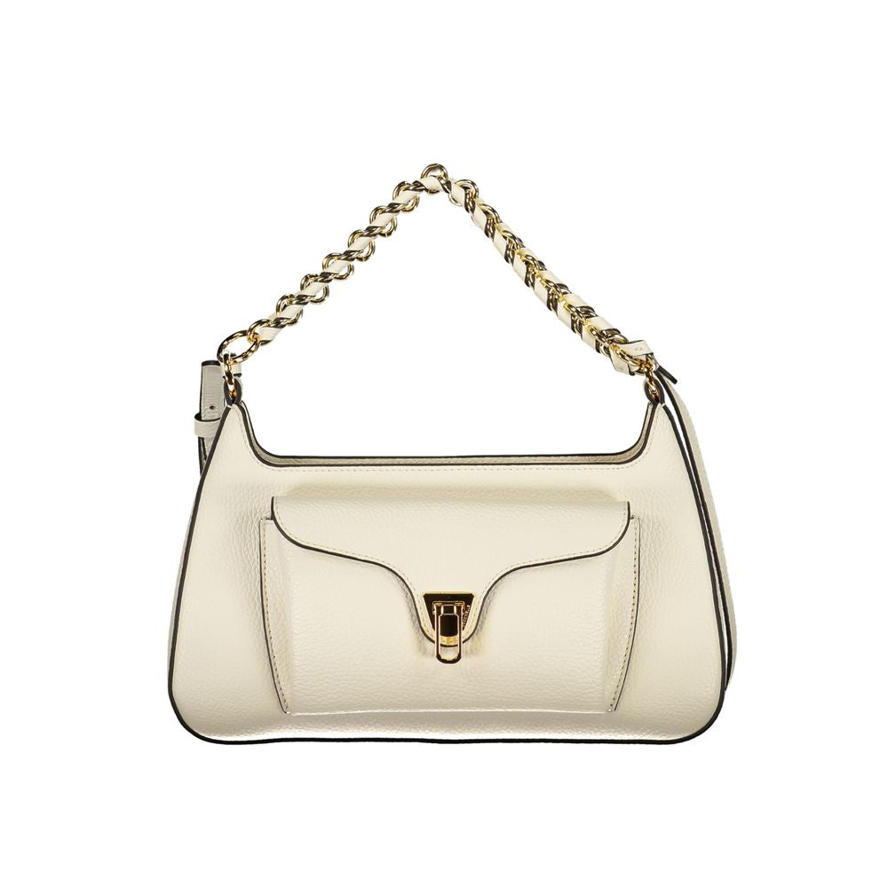 Coccinelle Bianco Leather Women's Women's Bag