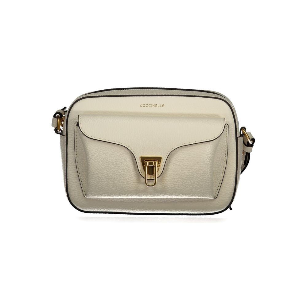 Coccinelle White Leather Women's Women's Bag