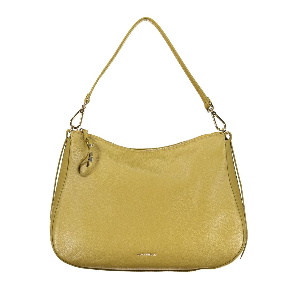 Coccinelle Verde Leather Women's Bag with Adjustable Women's Strap