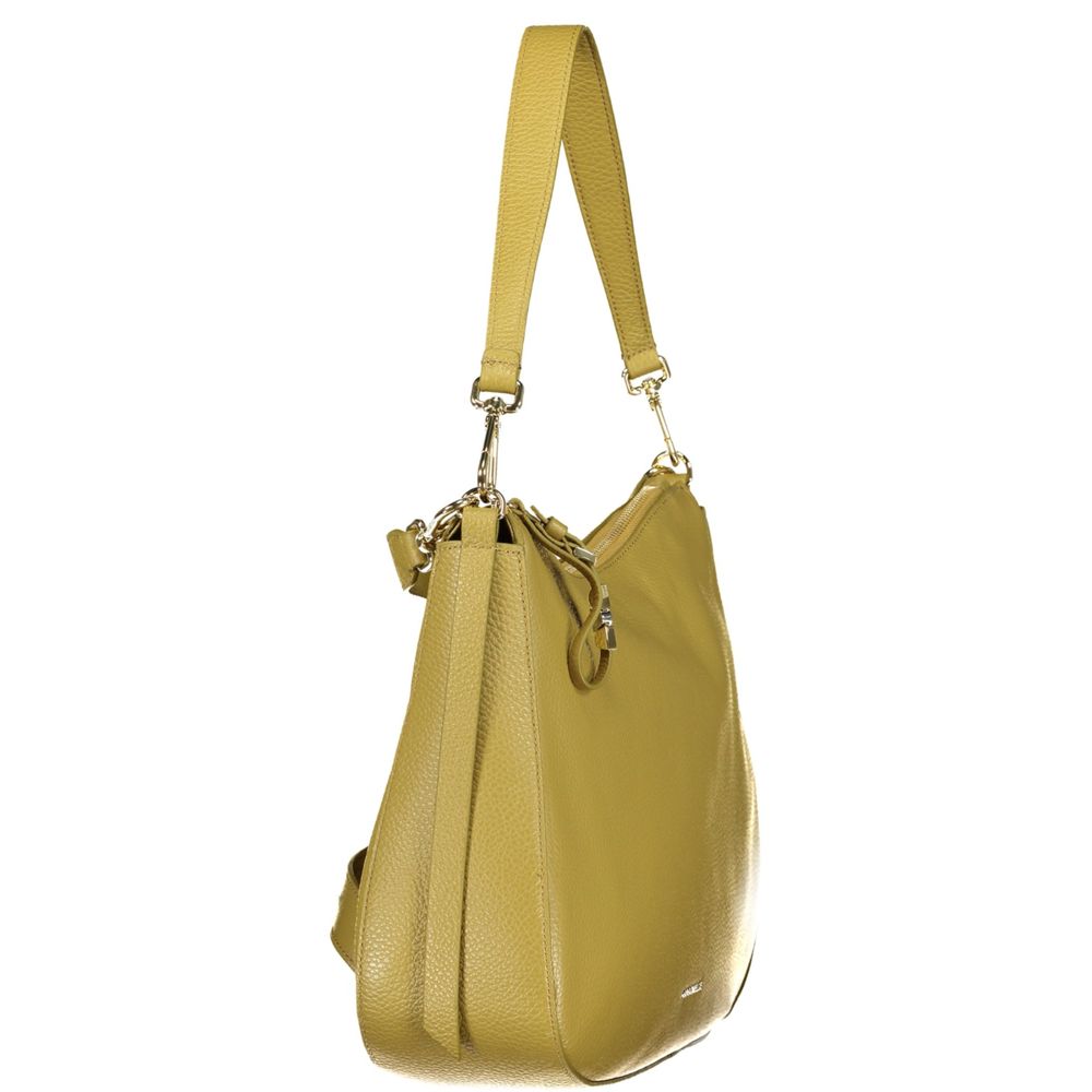 Coccinelle Verde Leather Women's Bag with Adjustable Women's Strap