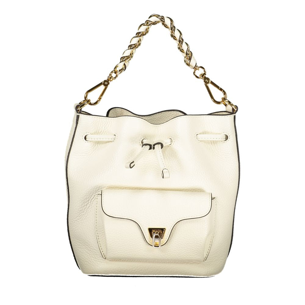 Coccinelle White Leather Women's Handbag