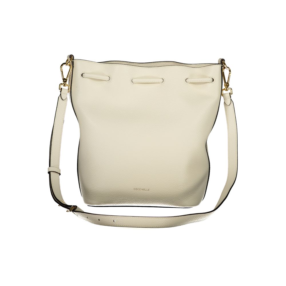 Coccinelle White Leather Women's Handbag