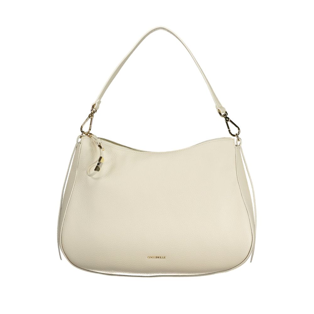 Coccinelle White Leather Women's Handbag