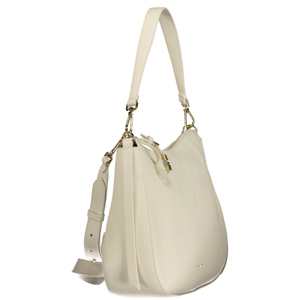 Coccinelle White Leather Women's Handbag