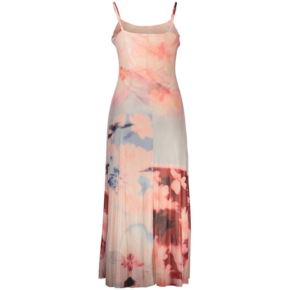 Desigual Pink Viscose Women's Women's Dress