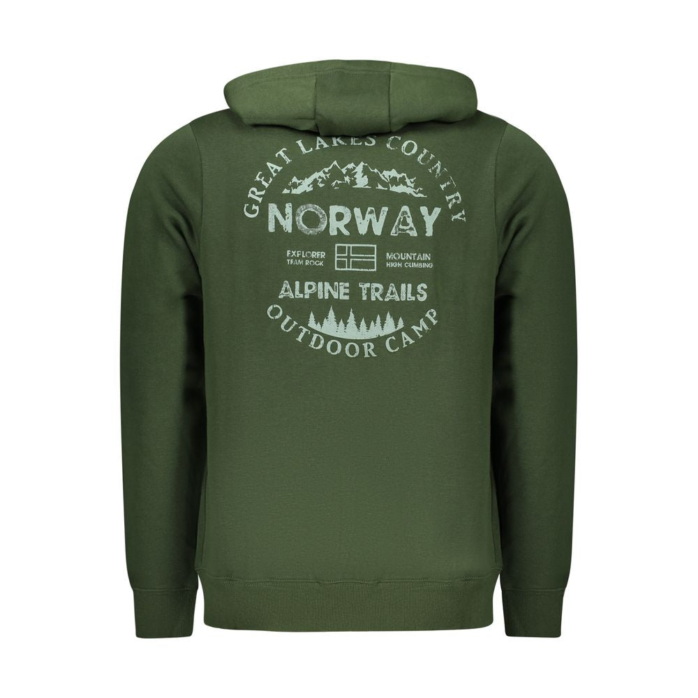 Norway 1963 Green Cotton Men's Sweatshirt