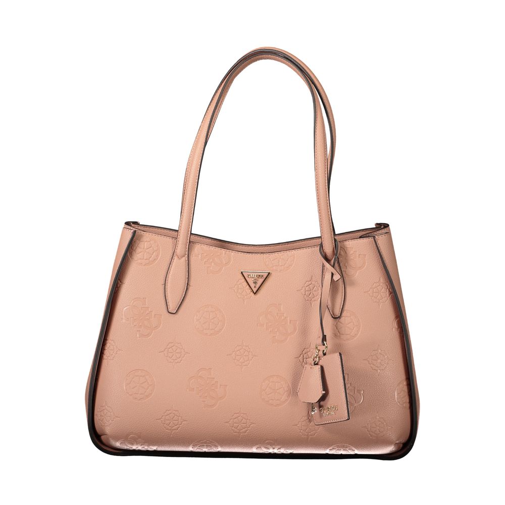 Guess Jeans Pink Polyethylene Women's Handbag