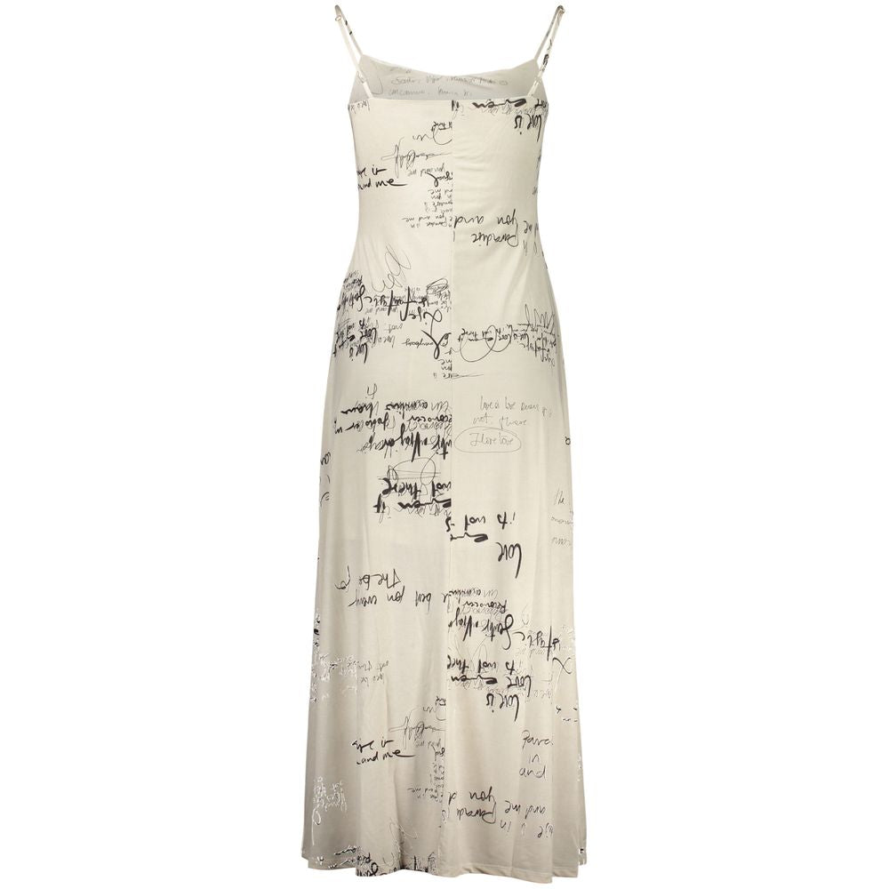 Desigual White Polyester Casual Women's Dress