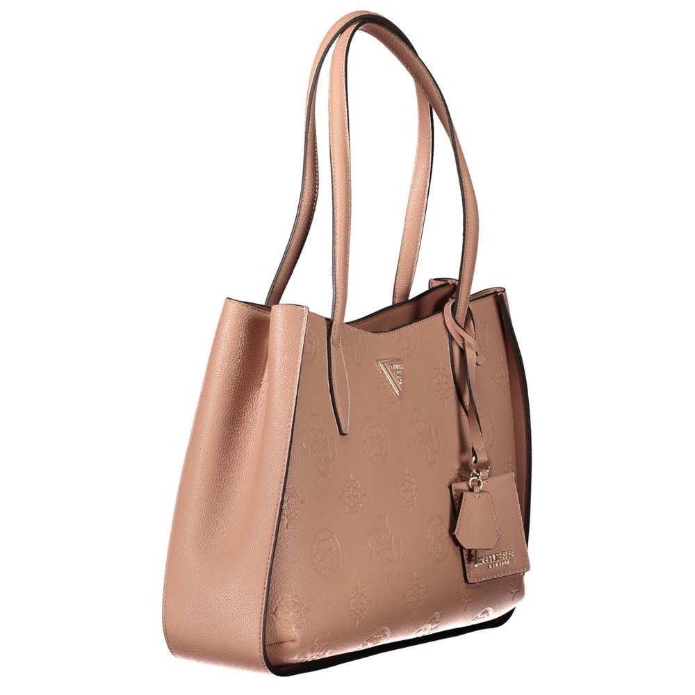 Guess Jeans Pink Polyethylene Women's Handbag