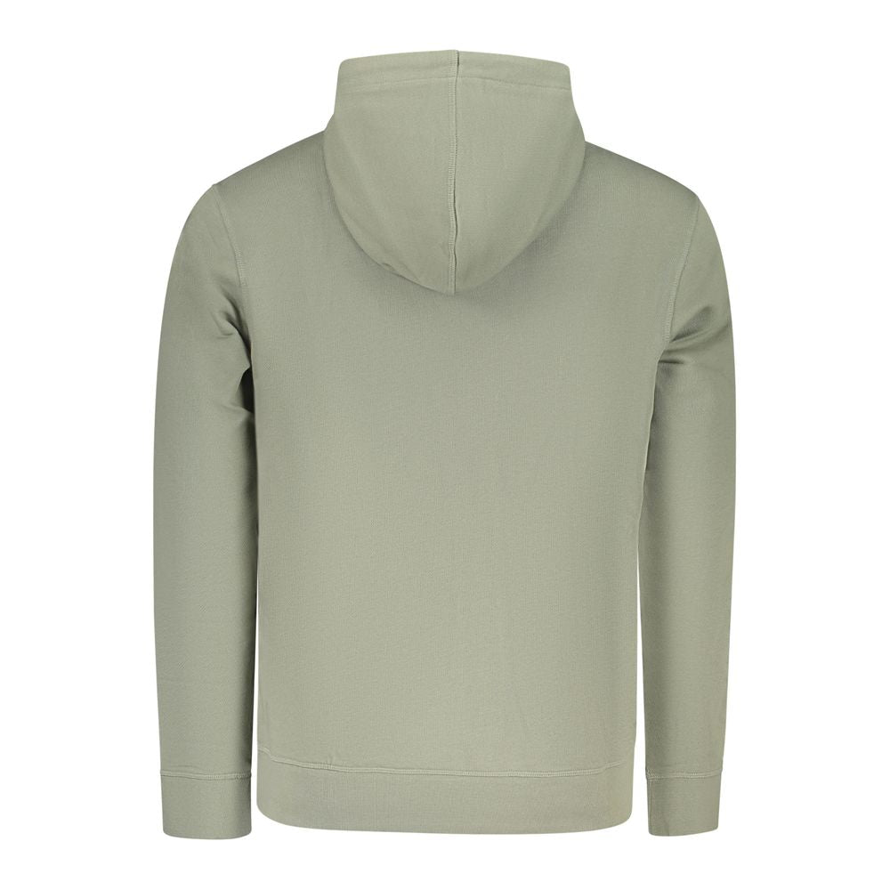 Hugo Boss Green Cotton Men's Sweatshirt