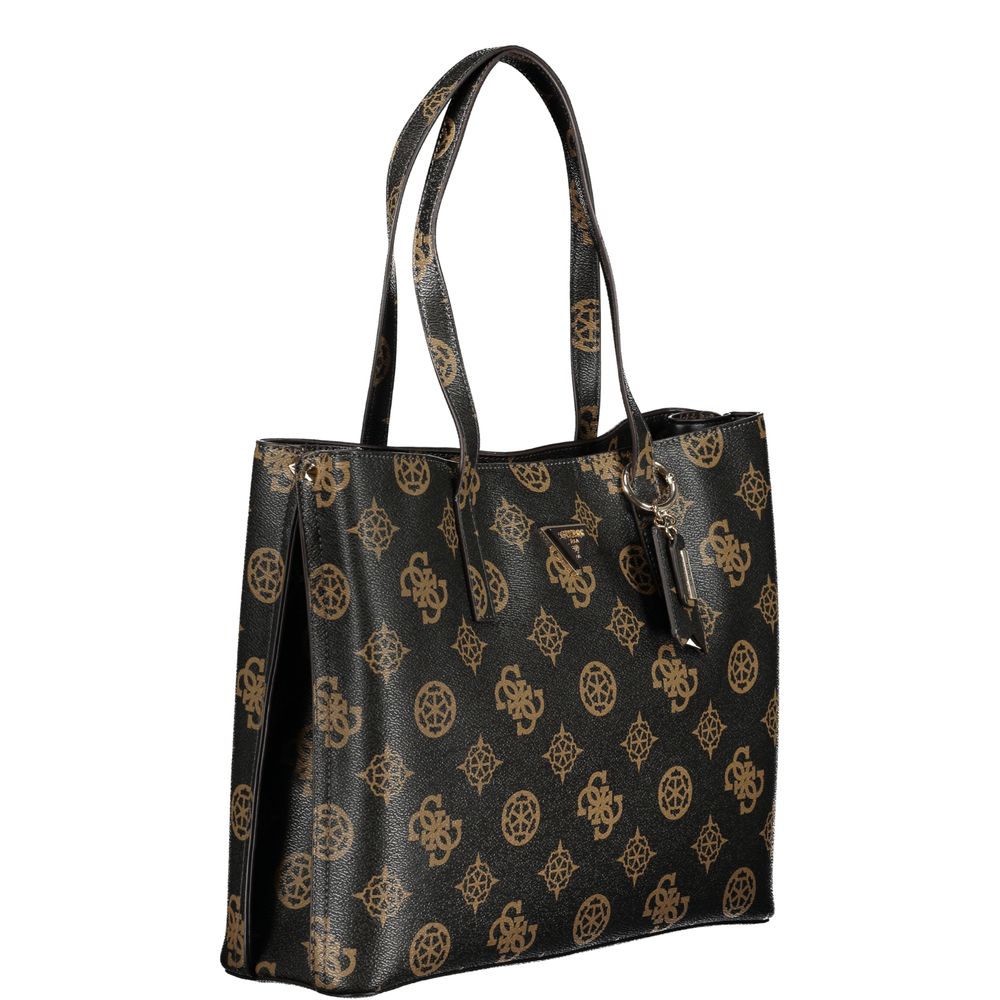 Guess Jeans Brown Polyethylene Women's Handbag
