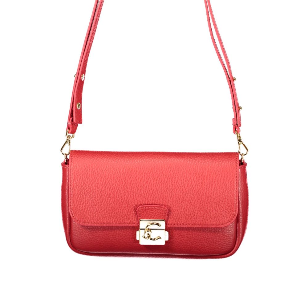 Coccinelle Red Leather Women's Handbag