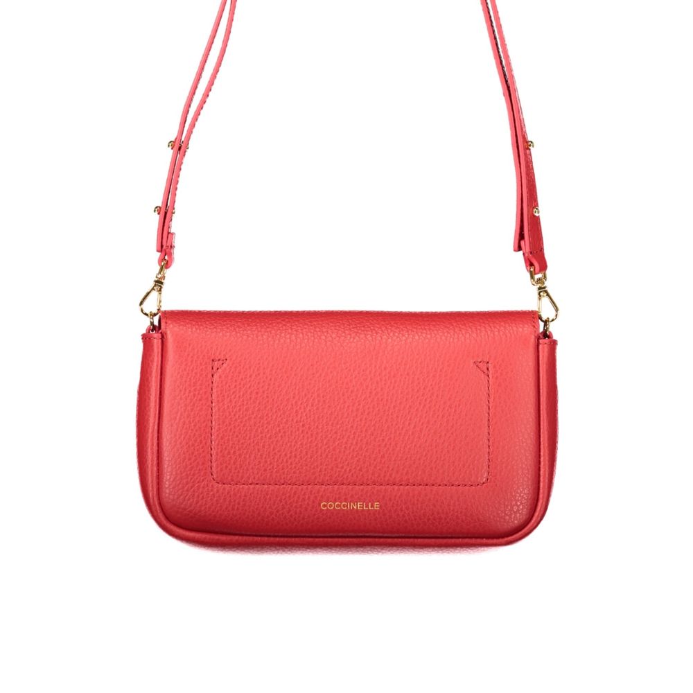 Coccinelle Red Leather Women's Handbag