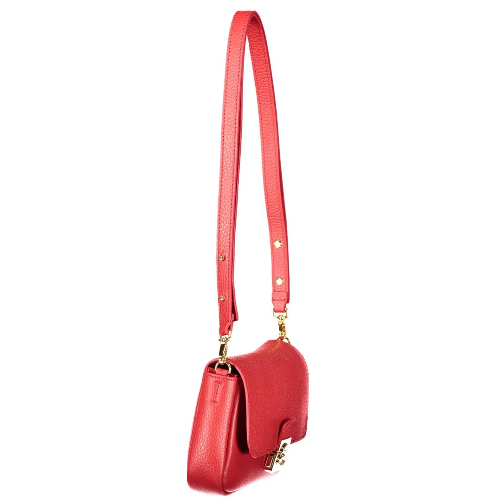 Coccinelle Red Leather Women's Handbag