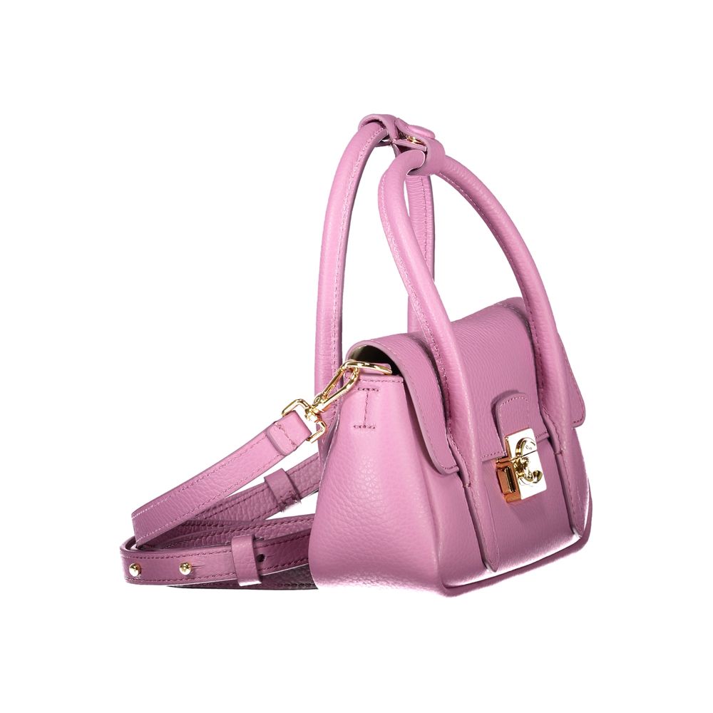 Coccinelle Purple Leather Women's Handbag