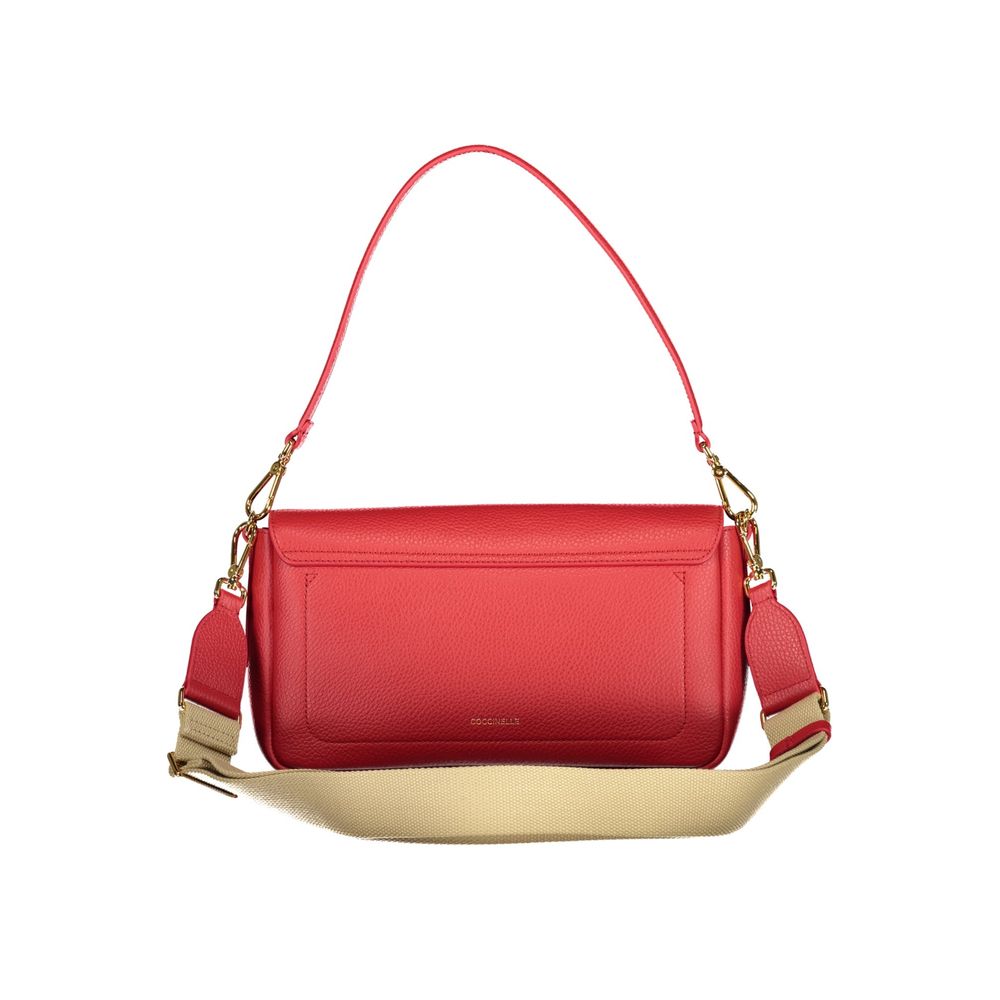 Coccinelle Red Leather Women's Handbag