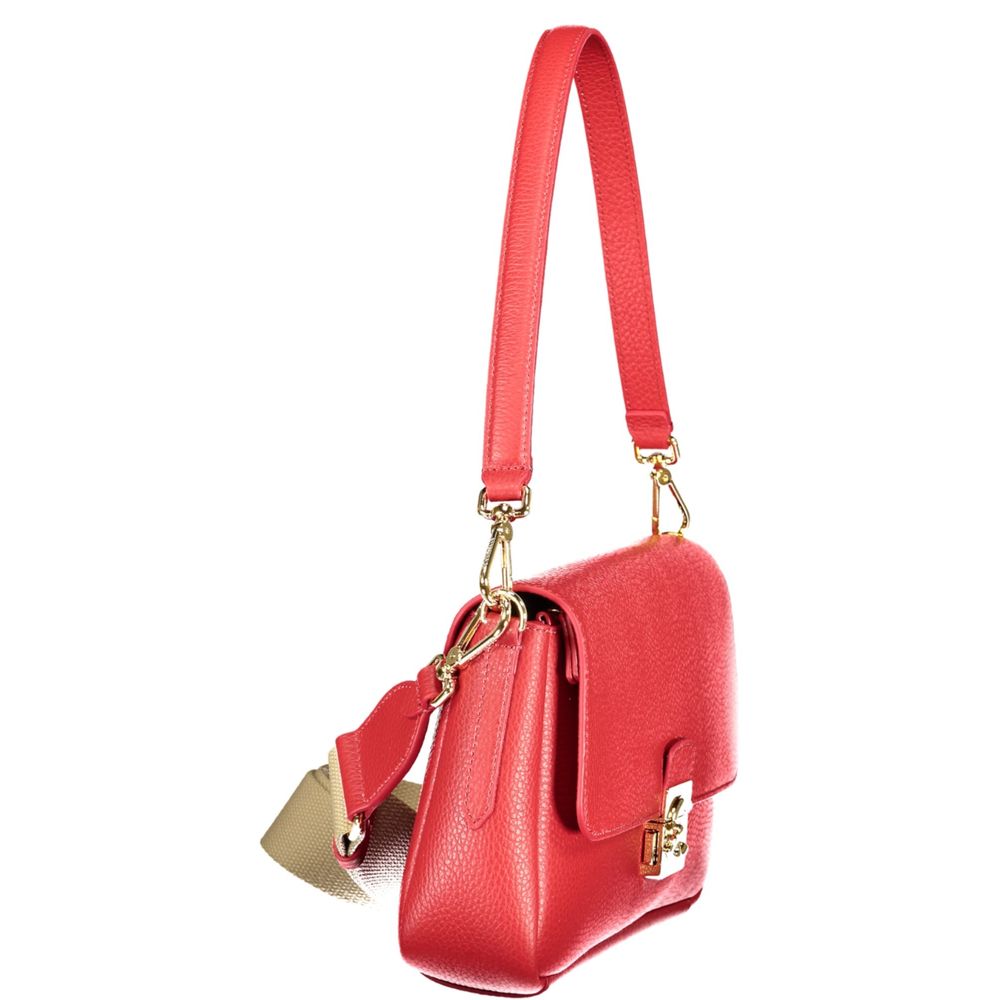 Coccinelle Red Leather Women's Handbag