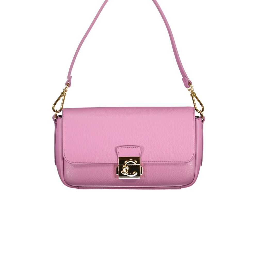 Coccinelle Purple Leather Women's Handbag