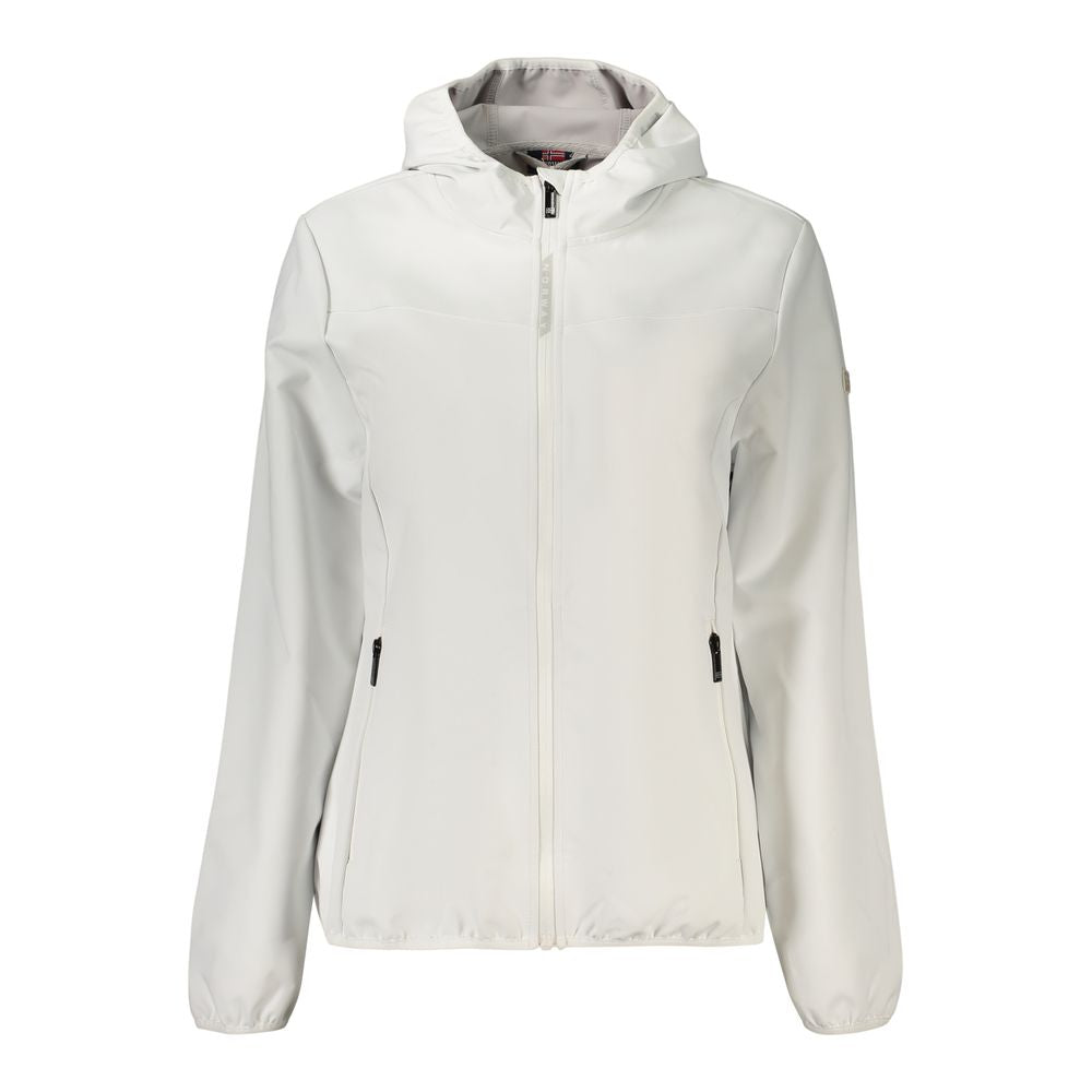 Norway 1963 White Polyester Women's Women's Jacket