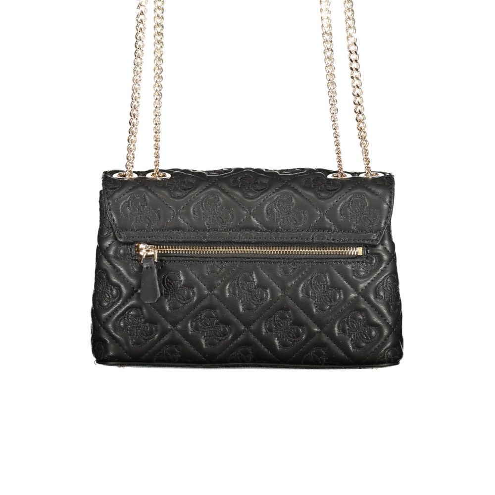 Guess Jeans Black Polyethylene Women's Handbag